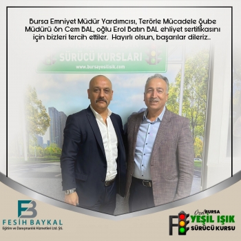 BURSA EMNİYET MÜDÜR YRD.CEM BAL ZİYARETİ görseli