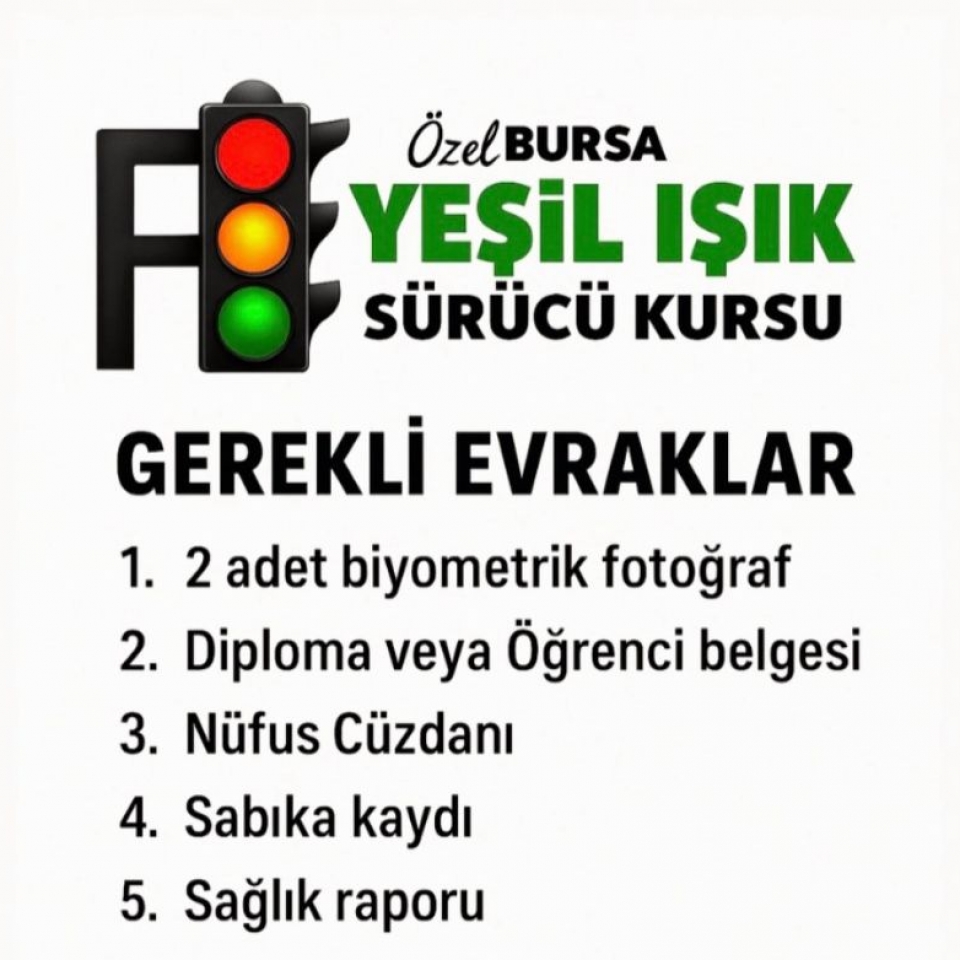 Gerekli Evraklar